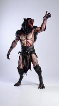 狼男の写真