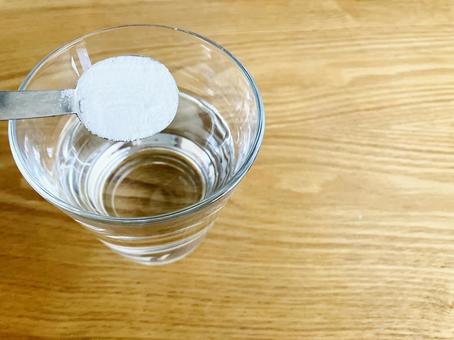 Photo, water, drinking water, baking soda, 