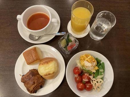 ランチビュッフェ ランチビュッフェ ランチビュッフェ,ホテル,ランチの写真素材