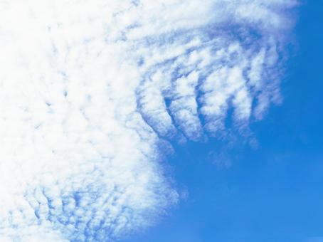 空と雲 晴天 空と雲 晴天の写真