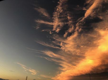 秋空 秋空の写真