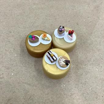 ペーパークラフト　ケーキ8 ペーパークラフト,ケーキ,ミニチュアの写真素材