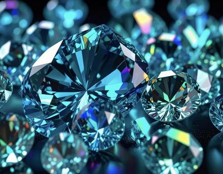 ブルー ダイヤモンドの写真