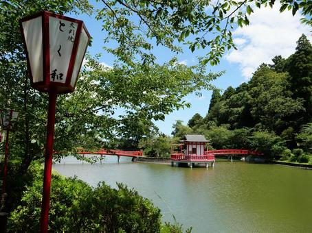 茂原公園 弁天湖 茂原公園 弁天湖 茂原公園,千葉県,茂原市の写真素材