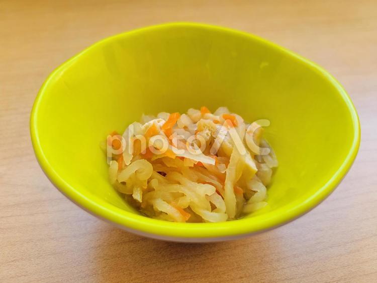 切り干し大根 副菜,野菜,和風の写真素材