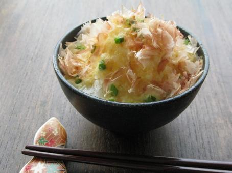 とろろご飯 とろろご飯 とろろ,山かけ,長いもの写真素材