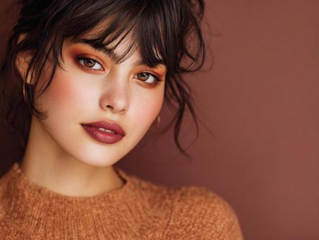 秋メイクの写真