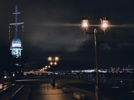 夜の街灯 夜の街灯 風景,美しい,景色の写真素材