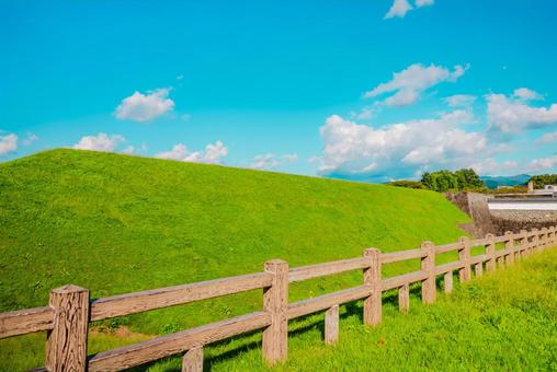 【山形】山形駅の周辺 山形城跡 【山形】山形駅の周辺 山形城跡 山形城跡,城跡,山形の写真素材