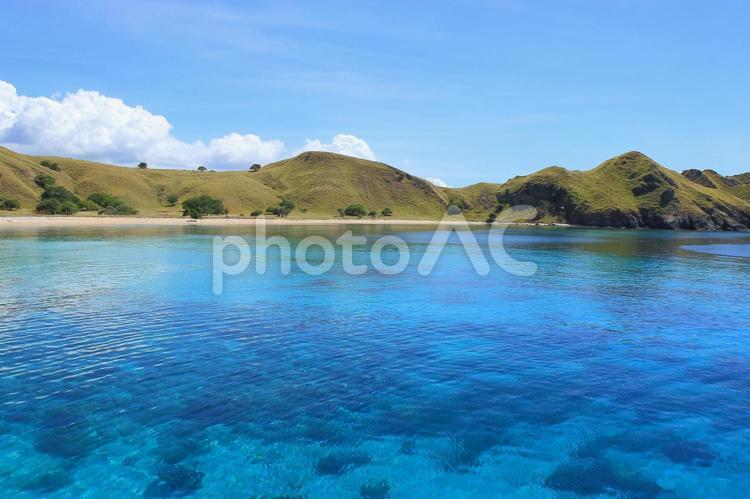 インドネシア　スンバワ島の風景 外国,海外,インドネシアの写真素材
