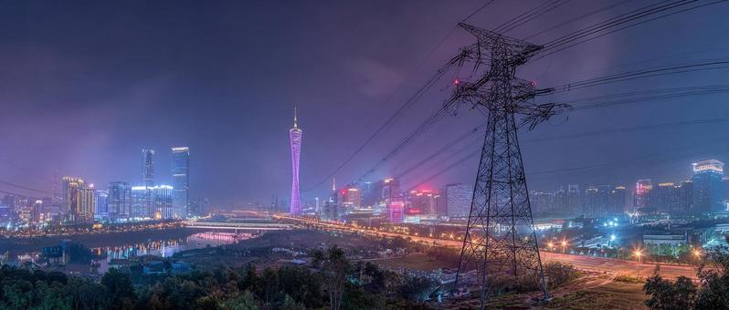 ビジネスイメージの都市夜景 ビジネスイメージの都市夜景の写真