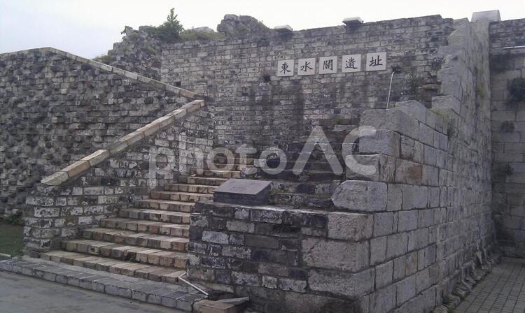 中国南京城明城墙 南京,中国,城の写真素材