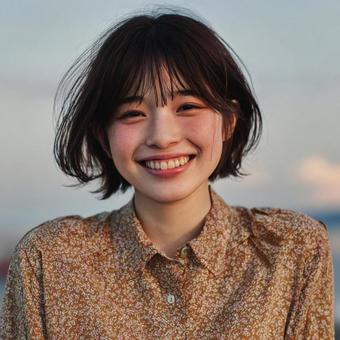 楽しそうな美人03 楽しそうな美人03の写真