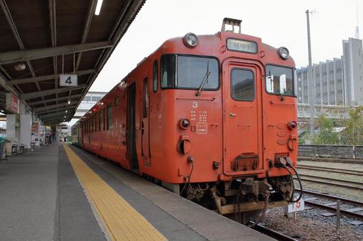 小湊鉄道、キハ40型、首都圏色 小湊鉄道,キハ,40の写真素材