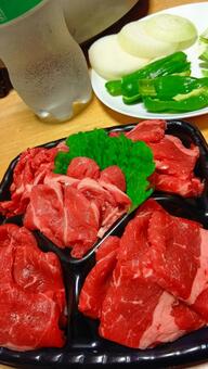 焼肉 焼肉,パーティー,お家焼肉の写真素材