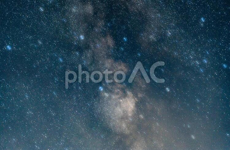 天の川（美ヶ原高原） 天の川,星,星座の写真素材