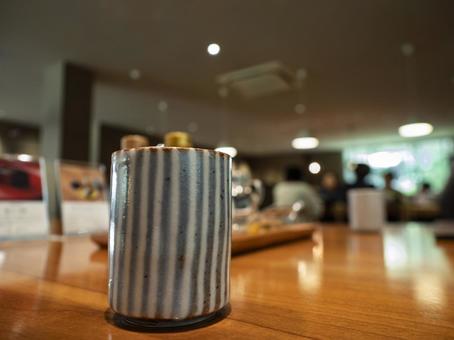 余韻を包む一服の茶 お茶,日本茶,湯のみの写真素材