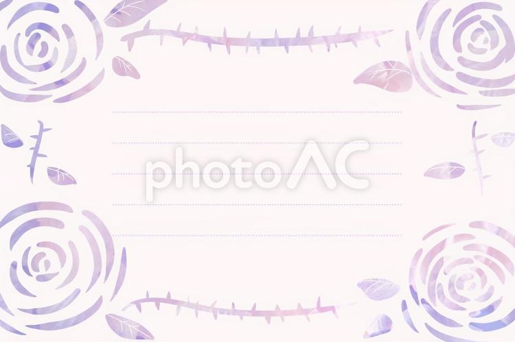 薔薇のレター素材 薔薇,レター,ピンクの写真素材