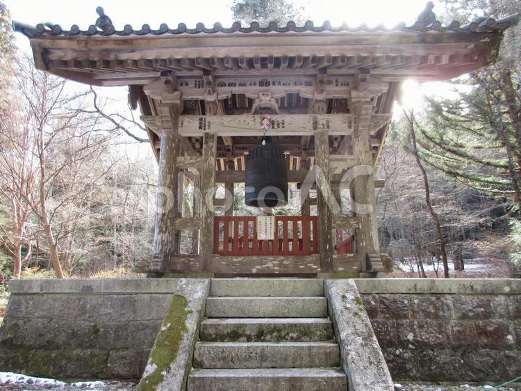 長野県-光前寺-鐘楼 光前寺,寺,宝積山の写真素材