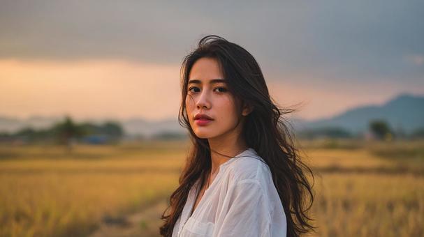 美しい女性のポートレート 美しい女性のポートレートの写真