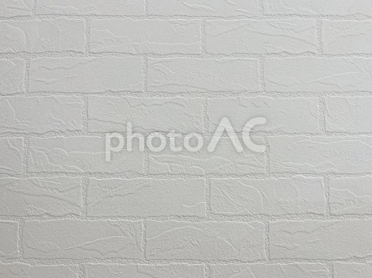 壁紙　ホワイト　タイル　素材 背景,デザイン（装飾）,内装の写真素材