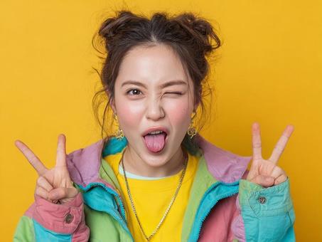 ダブルピースのインフルエンサー ダブルピースのインフルエンサーの写真