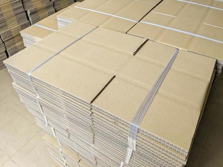 Photo, cardboard, box, flat loading, 