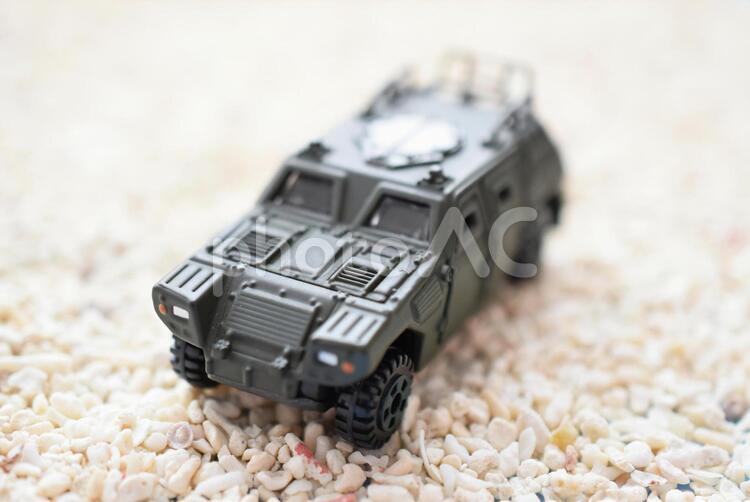 自衛隊・災害派遣 自衛隊,陸上自衛隊,車の写真素材