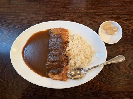 カツカレー カツカレー,カレーライス,カレーの写真素材