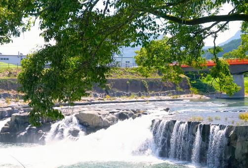 川の滝③ 川の滝③ 川,滝,木の写真素材