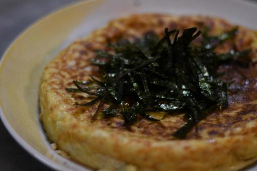 長いものふわふわ焼き 長いも,長いも料理,ふわふわ焼きの写真素材