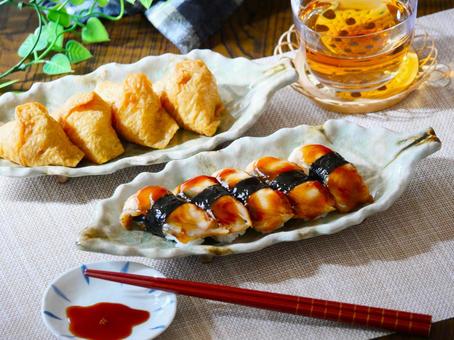 うなぎの握りずし.1 うなぎの握りずし.1 うなぎ,握りずし,寿司の写真素材