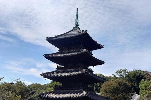 愛知県-興正寺-五重塔 愛知県-興正寺-五重塔 興正寺,寺,八事山の写真素材