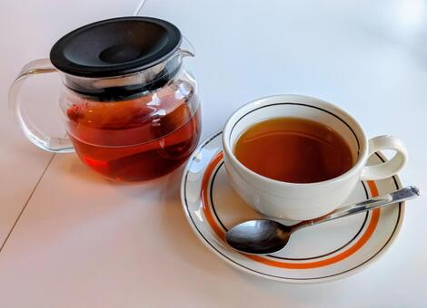 味と香りを楽しみ 紅茶,アールグレイ,飲み物の写真素材