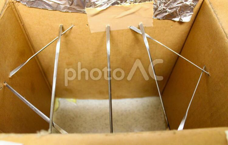 ソーセージの作り方5 ソーセージ,燻製,準備の写真素材
