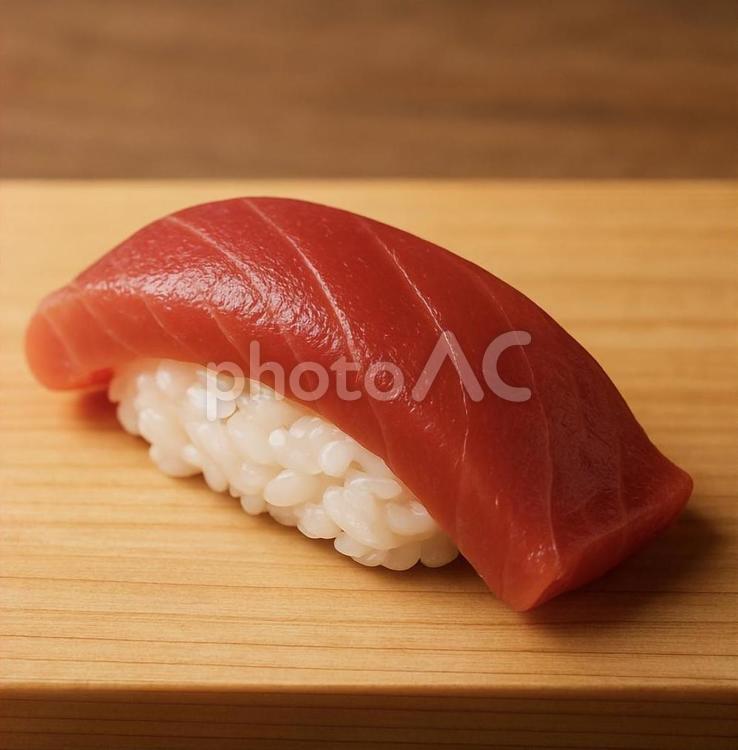 マグロの握り寿司 マグロ,寿司,和食の写真素材