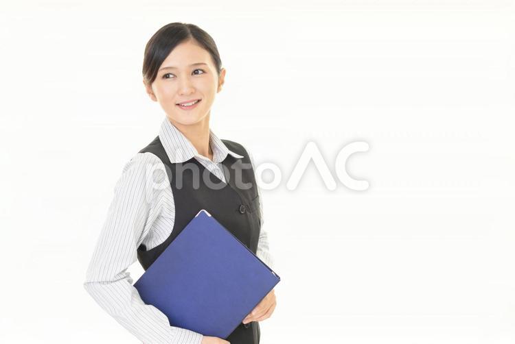 笑顔のビジネスウーマン 女性,ビジネスウーマン,女の写真素材