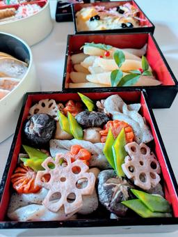 おせち料理 おせち料理 おせち,お重,食べ物の写真素材
