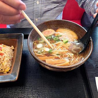 ラーメン大好き! ラーメン大好き! ラーメン,炒飯,ランチの写真素材