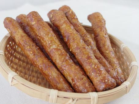 生姜お菓子 おやつ 生姜お菓子 おやつ 生姜お菓子,おやつ,黒糖生姜棒の写真素材