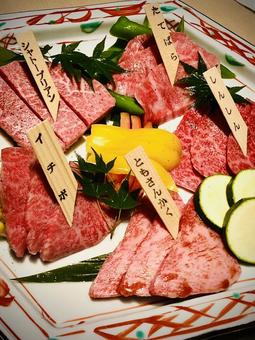 美味しい焼肉 美味しい焼肉 和牛,牛肉,肉の写真素材
