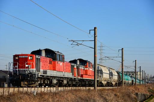 雙頭貨運列車, JPG 雙頭貨運列車, 鐵路, 貨物列車, 石油貨運列車, JPG