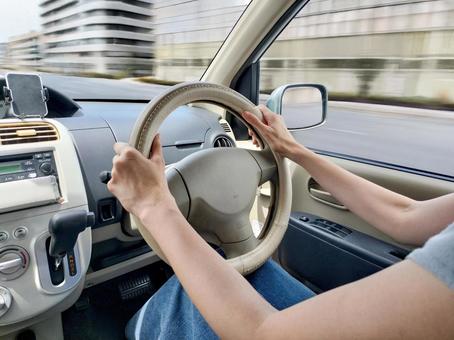 運転・ドライブ・ドライバー 女性 運転・ドライブ・ドライバー 女性 ドライブ,ドライバー,運転手の写真素材