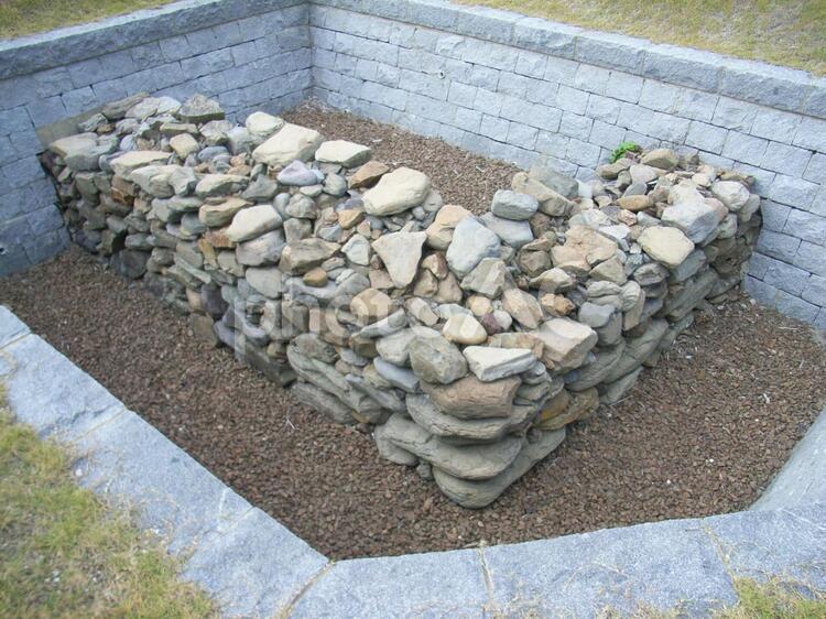 オランダ商館海岸石垣 オランダ商館の写真素材