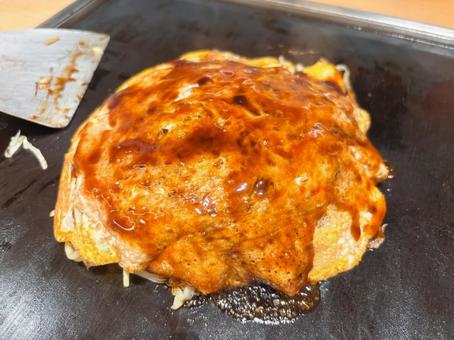 広島風お好み焼き 広島風お好み焼きの写真