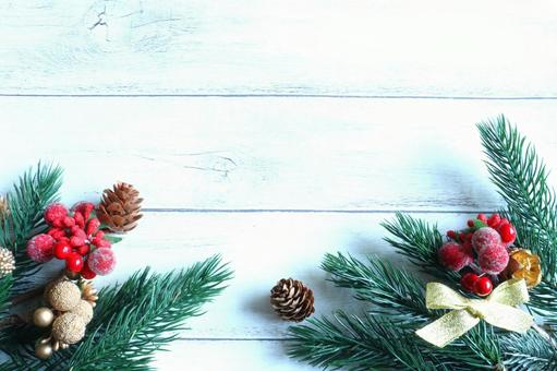 クリスマスのイメージのフレーム　４ クリスマス,冬,フレームの写真素材