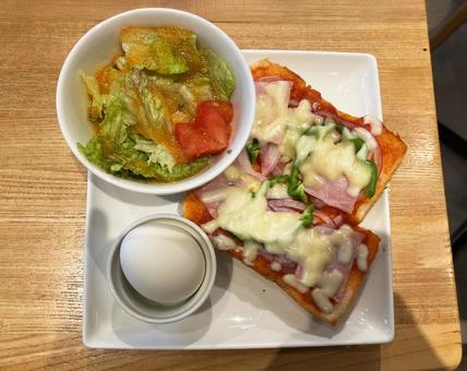 Photo, breakfast, bread, toast, 