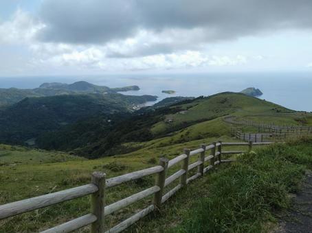 アカハゲ山展望台からの景色 アカハゲ山展望台からの景色の写真