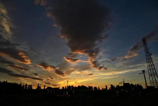Sunset 2025/7/20, JPG