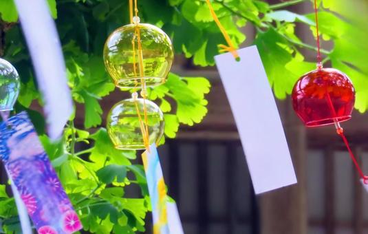 風鈴 風鈴 風鈴,夏,風物詩の写真素材